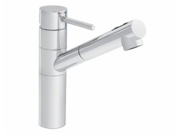 PIPA KUHINJSKA UNITAS FRESH STOJEČA, 2 CEVI, S PRHO, KOTNA VENTILA