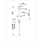 PIPA ZA UMIVALNIK UNITAS ELITE E12 POVIŠANA ZGORNJI DEL SIFONA – predstavitvena slika