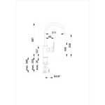 PIPA ZA UMIVALNIK UNITAS ELITE J IZLIV 3 CEVI E20 KOTNI VENTILI - KUHINJSKA – predstavitvena slika