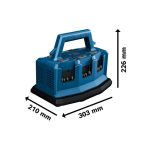 POLNILNIK BOSCH PROFESSIONAL GAL 18V6-80 – predstavitvena slika