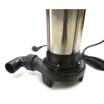 POTOPNA ČRPALKA RAMDA V1500DF INOX 1500W 24.000L/H, Z REZILOM – predstavitvena slika