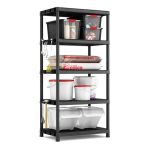 PVC REGAL KETER 90X40X182CM 5 POLIC OBREMENITEV DO 55 KG/POL. – predstavitvena slika