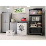 PVC REGAL KETER 90X40X182CM 5 POLIC OBREMENITEV DO 55 KG/POL. – predstavitvena slika