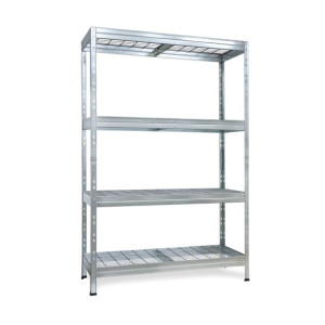 REGAL AR SHELVING 180X120X45 CM 4P/300KG GALVA
