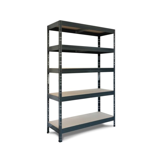 REGAL AR SHELVING 180X120X50CM 5P/300KG ANTRACIT SIV