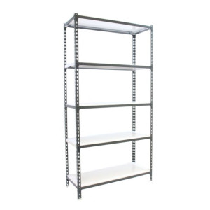 REGAL SIMONRACK 180X90X40 CM 5P/180KG ANTRACIT BELA SIMONCLICK