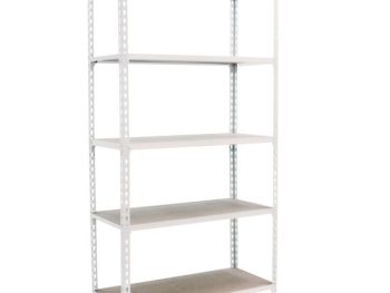 REGAL SIMONRACK 200X110X50 CM 5P/200KG MODRA ORANŽNA MADERCLICK