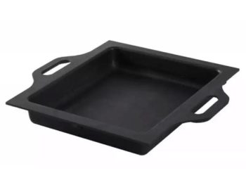 REŠETKA ALI PLOŠČA GORENC BBQ LTŽ 35X39 CM, GLOBOKA Z ROČAJI