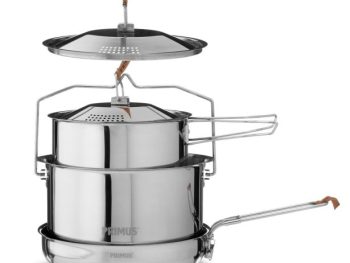 SET ZA KUHANJE IZ NERJAVEČEGA JEKLA PRIMUS CAMPFIRE COOKSET S.S. LARGE