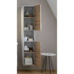 VISOKA OMARICA KOLPA SAN E 1702 GRAY/OAK – predstavitvena slika