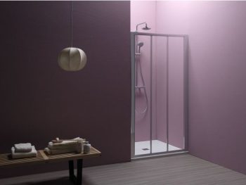 VRATA KOLPA SAN TV3D/S 80/K LUNA H=185 SILVER PR. PROZ. STEK.