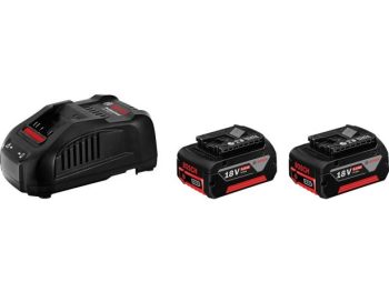 ZAČETNI KOMPLET BOSCH 2 X GBA 18V 5.0 AH + GAL 1880 CV PROFESSIONAL