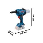 AKU. PIŠTOLA ZA KOVIČENJE BOSCH PROFESSIONAL GRG 18V-16 C – predstavitvena slika