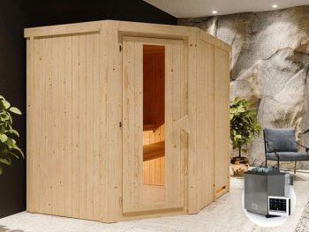 FINSKA SAVNA SIIRIN 1+9KW GRELEC BIO KOTNI VHOD