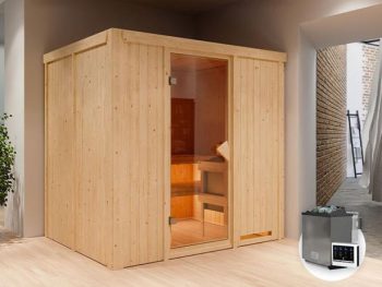 FINSKA SAVNA SODIN 3+9 KW GRELEC BIO PREDNJI VHOD