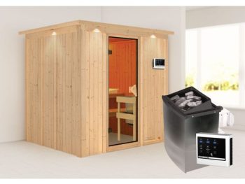 FINSKA SAVNA SODIN 4+9KW GRELEC ZR PREDNJI VHOD+STREŠ.VENEC