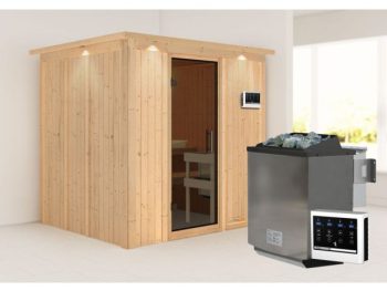 FINSKA SAVNA SODIN 6+9KW GRELEC BIO PREDNJI VHOD+STREŠ.VENEC
