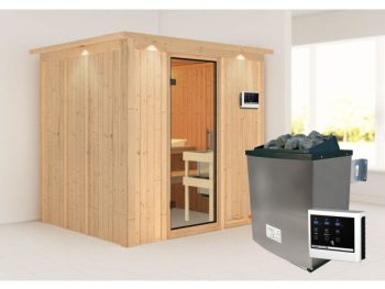 FINSKA SAVNA SODIN 8+9KW GRELEC ZR PREDNJI VHOD+STREŠ.VENEC
