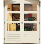 LESENA VRTNA HIŠKA KARIBU ASKOLA 2 211X213 X 217, SIVA – predstavitvena slika