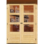 LESENA VRTNA HIŠKA KARIBU ASKOLA 3 S TERASO 238X211X213 +240 LES 19MM – predstavitvena slika