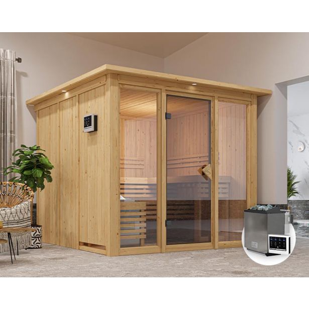 FINSKA SAVNA ASKJA 4+9KW GRELEC BIO PREDNJI VHOD+STREŠ.VENEC FINSKA SAVNA ASKJA 4+9KW GRELEC BIO PREDNJI VHOD+STREŠ.VENEC