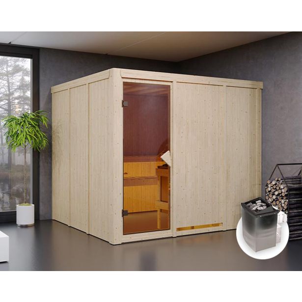 FINSKA SAVNA GOBIN 3+9KW GRELEC NR PREDNJI VHOD FINSKA SAVNA GOBIN 3+9KW GRELEC NR PREDNJI VHOD