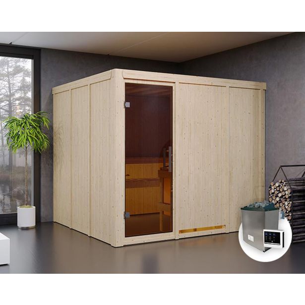 FINSKA SAVNA GOBIN 5+9KW GRELEC ZR PREDNJI VHOD FINSKA SAVNA GOBIN 5+9KW GRELEC ZR PREDNJI VHOD