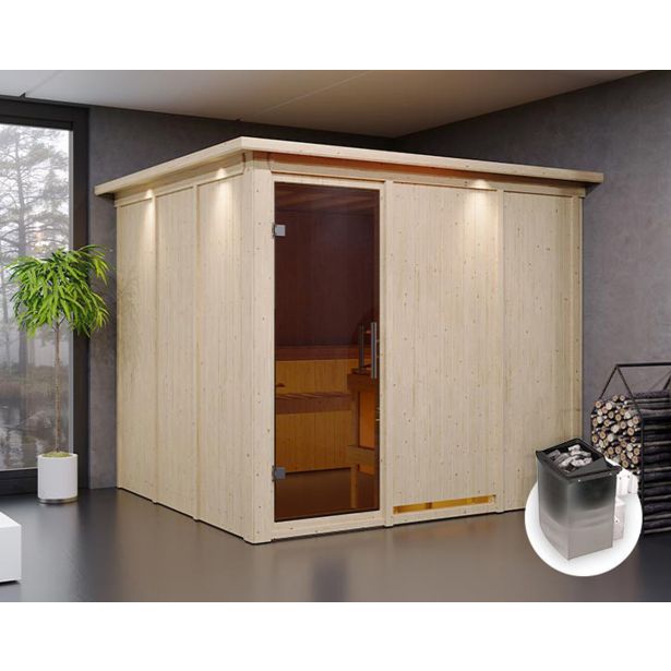 FINSKA SAVNA GOBIN 6+9KW GRELEC NR PREDNJI VHOD+STREŠ.VENEC FINSKA SAVNA GOBIN 6+9KW GRELEC NR PREDNJI VHOD+STREŠ.VENEC