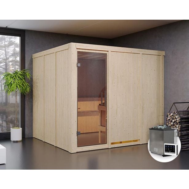 FINSKA SAVNA GOBIN 7+9KW GRELEC BIO PREDNJI VHOD FINSKA SAVNA GOBIN 7+9KW GRELEC BIO PREDNJI VHOD