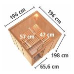 FINSKA SAVNA KARIBU RODIN 5+9KW GRELEC BIO PREDNJI VHOD – predstavitvena slika
