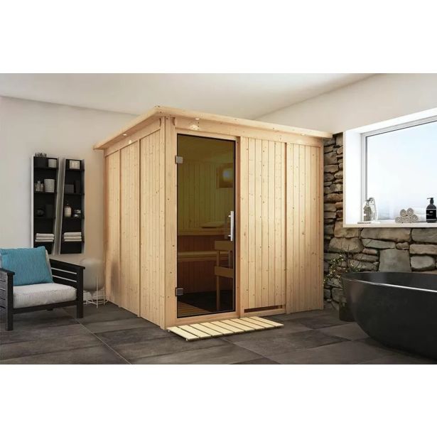 FINSKA SAVNA RODIN 6+9KW GRELEC NR PREDNJI VHOD+STREŠ.VENEC FINSKA SAVNA RODIN 6+9KW GRELEC NR PREDNJI VHOD+STREŠ.VENEC