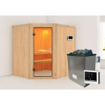 FINSKA SAVNA SIIRIN 3+ 9KW GRELEC ZR KOTNI VHOD