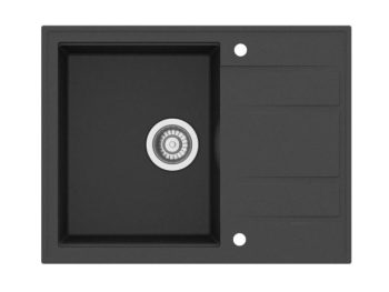 GRANITAL POMIVALNO KORITO SINK SOLUTION NATURA 15 PLUS ČRN