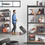 REGAL VONHAUS 180X90X40 CM 5P/175KG MDF - ANTRACIT