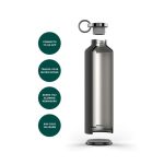 TERMO STEKLENICA, POSODA EQUA PAMETNA TERMO - DARK GREY, 680 ML – predstavitvena slika