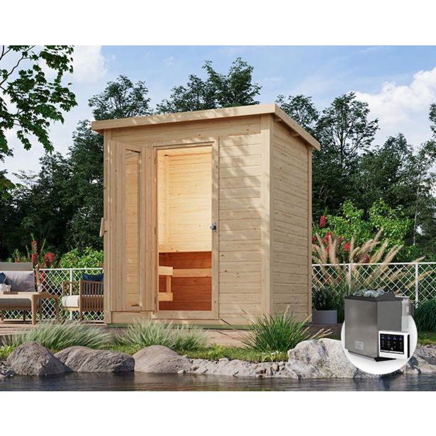 FINSKA SAVNA HYTTI 1+9KW GRELEC BIO FINSKA SAVNA HYTTI 1+9KW GRELEC BIO