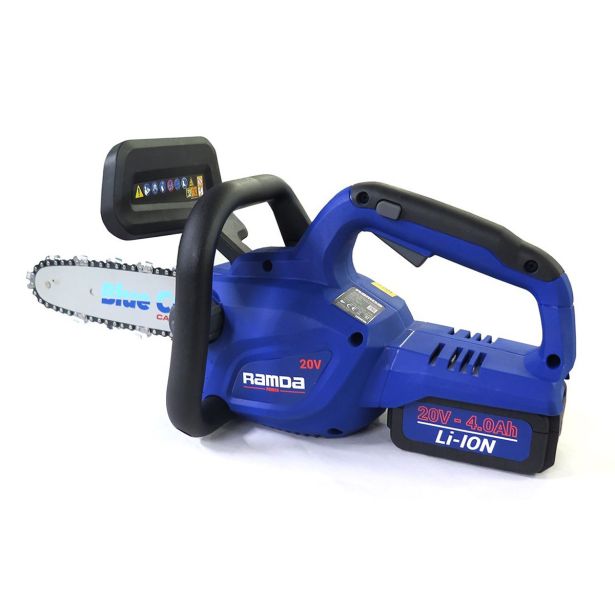 AKUMULATOR. VERIŽNA ŽAGA RAMDA 20V+4.0AH POLNILEC AKUMULATOR. VERIŽNA ŽAGA RAMDA 20V+4.0AH POLNILEC