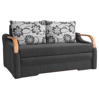 Raztegljiv kavč LENA. Kavč LENA izjemno sodobnega videza z odstranljivimi blazinami. Z lesenim dekorjem Oglejte si tudi ostale kavče iz naše ponudbe.