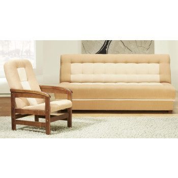 Raztegljiv kavč TOFFI. Kavč TOFFI, ki ga lahko poljubno kombiniramo tudi s počivalnikom. Pravšen kavč za klasično opremo doma. Oglejte si tudi ostale