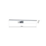 DEKORAT. STENSKA SVETILKA MILAGRO SHINE KROM 80CM 15W LED ML3809 – predstavitvena slika
