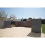 LETNA KUHINJA ELEMENT Z PREDALI ANTRACIT 636 X 634 X 920 MM – predstavitvena slika