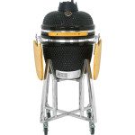 ŽAR NA OGLJE BIVA KERAMIČNI ŽAR 45 CM ČRN – predstavitvena slika