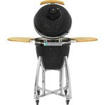 ŽAR NA OGLJE BIVA KERAMIČNI ŽAR 45 CM ČRN – predstavitvena slika