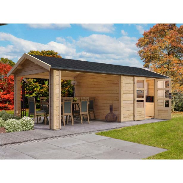 Lesene vrtne hiške Karibu – Kakovost, ki traja