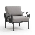 Fotelj KOMODO Poltrona antracit Grigio – predstavitvena slika