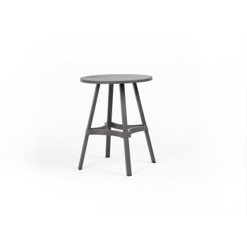 Vrtna miza COMBO 70cm. Miza COMBO 70 je na voljo v štirih barvah in je zunanja miza iz reciklirane plastike. Ima okroglo ploščo premera 70 cm, in je