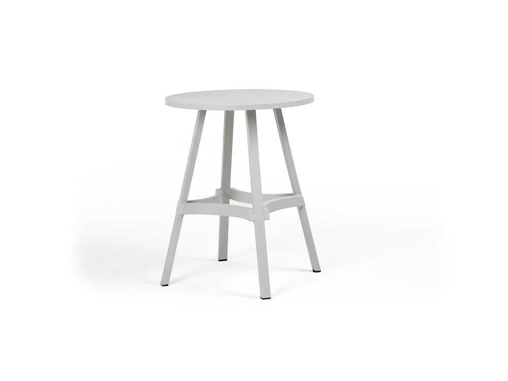 COMBO 70-Gesso - Nardi Vrtna miza COMBO 70cm. Miza COMBO 70 je na voljo v štirih barvah in je zunanja miza iz reciklirane plastike. Ima okroglo ploščo premera 70 cm, in je