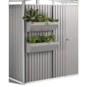 DODATKI ZA KOVINSKE HIŠKE BIOHORT FLORABOARD KREMENASTO SIVA-KOVINSKA