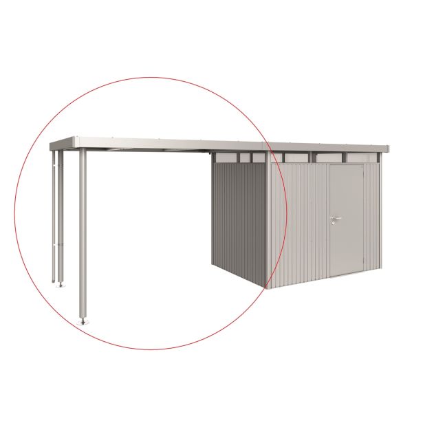 DODATKI ZA KOVINSKE HIŠKE BIOHORT STRANSKI NADSTREŠEK HIGHLINE H2 SREBRNA DODATKI ZA KOVINSKE HIŠKE BIOHORT STRANSKI NADSTREŠEK HIGHLINE H2 SREBRNA