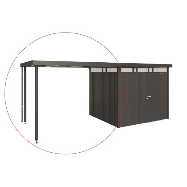 DODATKI ZA KOVINSKE HIŠKE BIOHORT STRANSKI NADSTREŠEK HIGHLINE H3 TEMNO SIVA DODATKI ZA KOVINSKE HIŠKE BIOHORT STRANSKI NADSTREŠEK HIGHLINE H3 TEMNO SIVA